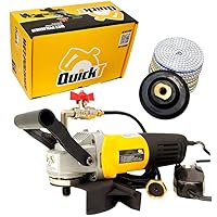QuickT SPW702A Concrete Countertop Wet Polisher Variable Speed Grinder Sander Granite Stone Polisher Polishing Fabrication Tools Kit - 4