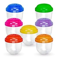 Capsule Vending Machine Translucent Acorn Capsules Empty 150 pcs 2 inch - Gumball Machine Capsules Bulk Party Favors Containers - Easter Basket Stuffers Gifts Pinata Stuffers DIY Craft Supplies