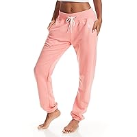 U.S. Polo Assn. Womens Sweatpants with Pockets, French Terry Lounge Pants for Women, Cute Joggers Loungewear