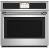 CTS90DP2NS1 Cafe CTS90DPN 30 Inch Wide 5 Cu. Ft. Single Electric Oven with Steam Clean and Convection