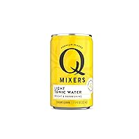 Q Mixers Light Tonic Water, Premium Cocktail Mixer, 7.5 oz (12 Cans)
