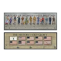 History America Poster Bundle - Women in Military, Old Glory