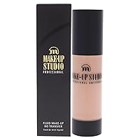 Fluid Foundation No Transfer - CB1 Almond by Make-Up Studio for Women - 1.18 oz Foundation