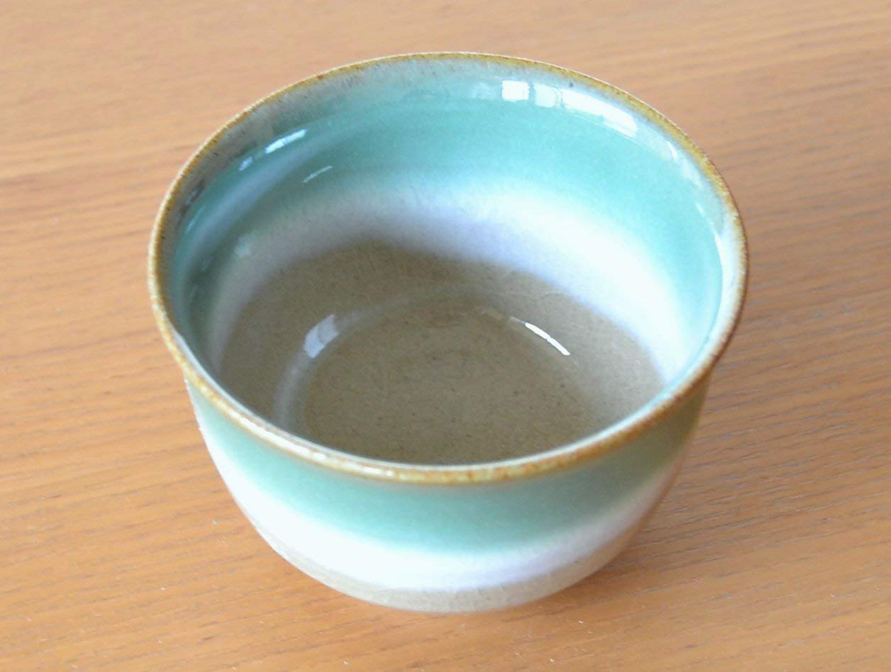 Japanese Tea set Kyusu Traditional Made in Japan Arita Imari ware Ceramic 6 pcs Pottery 1 pc Tea Pot and 5 pcs Cups for Green Tea Banshu