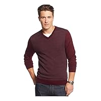 Club Room Mens Merino Wool Herringbone Jacquard Pullover Sweater