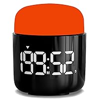 Table Timer, Visual Countdown Night Light Timer Stopwatch, Retro Loud Alarm Large LED Timer, Vintage Desktop Timer for Kitchen Cooking Meeting Studying Teaching Classroom Office Yoga Fitness Games
