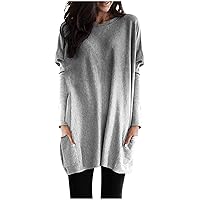 Long Sleeve Shirts for Women, Fashion Women's Tops, Tees & Blouses Crewneck Sweatshirts Womens Spring Clothes 2023 Tops