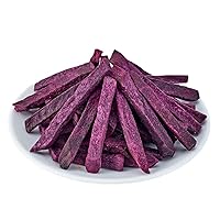 Purple Potato Vegetable Chips 7.76oz Salty Potato Chips Crispy Purple Dried Potatoes Purple Potato Crispy Dried sweet potato vegetable French fries snacks 220g