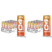 C4 Smart Energy Drinks Variety Pack, Sugar Free Performance Fuel & Nootropic Brain Booster, Coffee Substitute or Alternative, 4 Flavor Tropical Oasis Variety 24 Pack