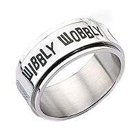 Doctor Who Wibbly Wobbly Timey Wimey Spinner Ring (10)