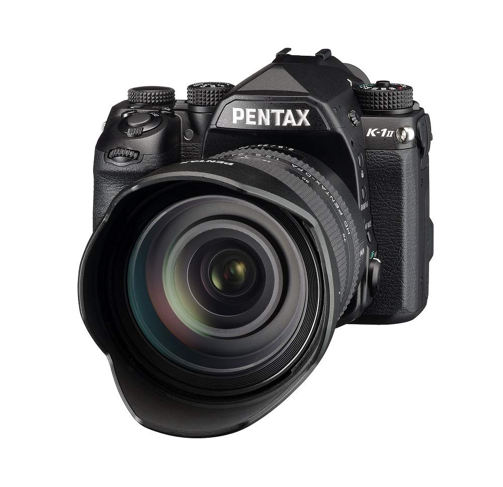 Pentax 1599300 K-1 II Digital Full Frame SLR Camera with HD DFA 24-70 mm Lens - Black