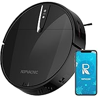 Robot Vacuum Cleaner with 3000Pa Cyclone Suction, APP/Voice/Remote Control, Automatic Self-Charging Robotic Vacuum, Scheduled Cleaning, Ideal for Pet Hair, Hard Floor, Low Carpet