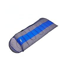 Ultra-Light Outdoor Sleeping Bag Camping Sleeping Bag can be Stitched Together for Camping Sleeping Bags 蓝拼灰