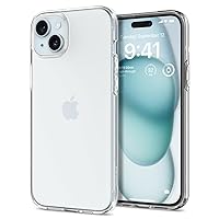 Spigen Liquid Crystal Designed for iPhone 15 Case (2023), [Military Grade Drop Protection] - Crystal Clear