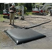 Dewatering Bags - Made in America - Filters Sediment, Silt, Oil, Sludge - Use for Construction Sites, Dredging - Material: Non Woven Geotextile Fabric (5 ft x 7 ft, 5)