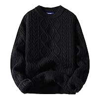 Aelfric Eden Oversized Sweater 90s Vintage Knitted Sweater Long Sleeve Sweater Women Woven Crewneck Pullover