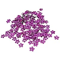 Homeford Acrylic Flower Table Scatter, 1/2-Inch, 150-Count - Fuchsia