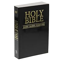 Holy Bible: KJV Paperback Mini Pocket Edition: Black