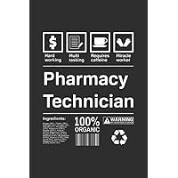 Pharmacy Technician Gift: Notebook Planner -6x9 inch Daily Planner Journal, To Do List Notebook, Daily Organizer, 114 Pages