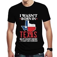 Texas Flag Map Tshirt Mens Patriotic Texan Pride T-Shirt