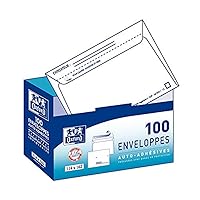 Oxford Correspondence Envelopes with Dispenser Box of 100, White