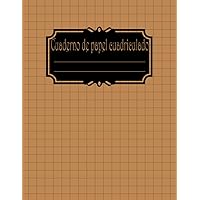 Cuaderno de Papel Cuadriculado 1 cm (Beige del Desierto): Diario de cuadrícula para Matemáticas, Dibujo y Diseño | Ideal para Estudiantes, Ingenieros ... cm x 27,94 cm | 100 páginas (Spanish Edition)