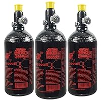 Maddog 48/3000 Aluminum Compressed Air HPA Paintball Tank with Regulator - Airgun Airsoft PCP - Fresh Hydro Date - Ships Empty