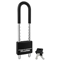 Master Lock 527D Adjustable Shackle, 2 inch Wide, Black