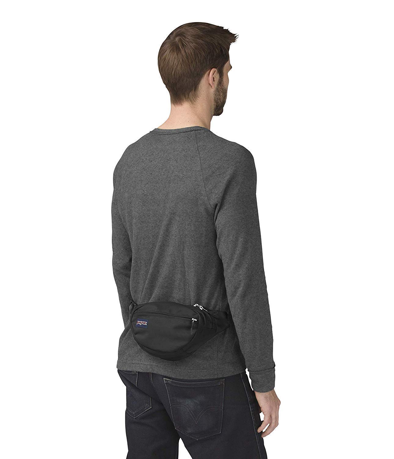 JanSport, Fifth Ave Fanny Pack, O.S. (A Black (Noir))