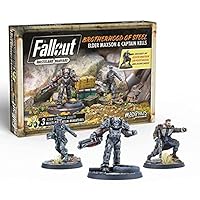 Modiphius Fallout - Wasteland Warfare - Brotherhood of Steel Elder Maxon and Capt. Kells