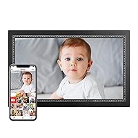 Frameo Digital Photo Frame 10.1 inch WiFi Digital Picture Frame with 1280x800 IPS LCD Touch Screen, Auto-Rotate, Slideshow, Easy Setup to Share Photos or Videos Instantly via Frameo App from Anywhere