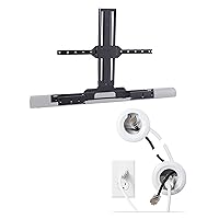 Sanus Soundbar TV Mount Designed for SONOS Arc and in Wall Cable Management Solution