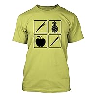 Pen Pineapple Apple Pen #288 - A Nice Funny Humor Men's T-Shirt