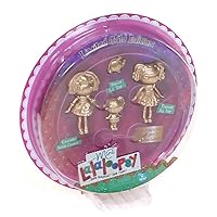 Lalaloopsy Mini Gold Edition 3 Pack: Crumbs Sugar Cookie, Peanut Big Top & Squirt Lil' Top