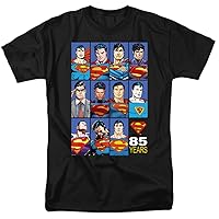 Popfunk Classic Super Hero Many Faces Collection Unisex Adult T Shirt