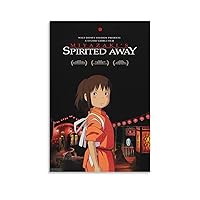 Anime Movie Spirited Away Posters Paintings for Wall Decorations Wall Art Paintings Canvas Wall Decor Home Decor Living Room Decor Aesthetic Prints 24x36inch(60x90cm) Unframe-style-1