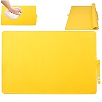 Kitchen Silicone Pad,Large Non Slip Non Stick Silicone Pastry Mats Baking Mat for Rolling Out Dough for Home Kitchen Bread Shop