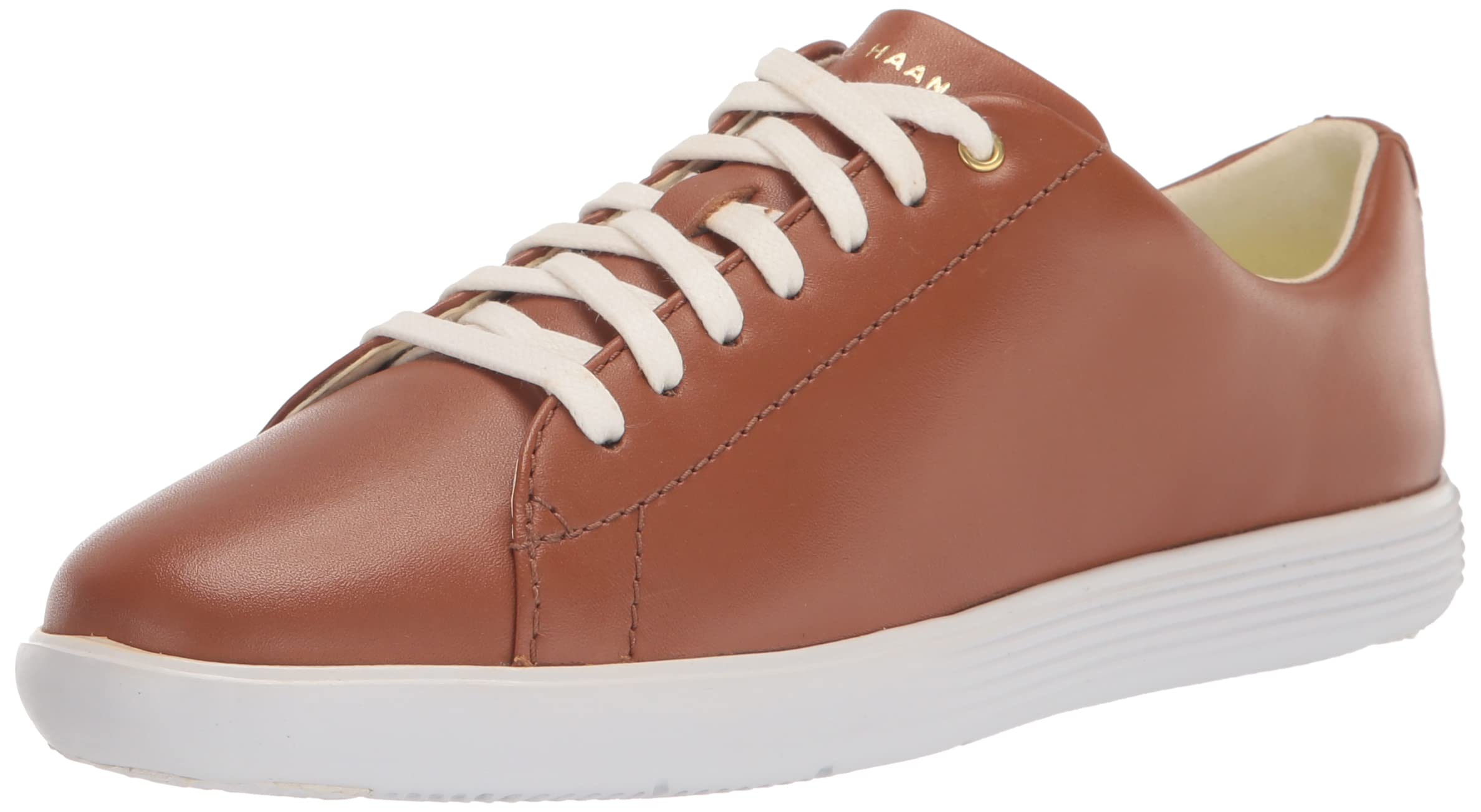 Cole Haan Womens Grand Crosscourt Lace Up Sneakers Shoes Casual - White