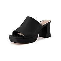 CUSHIONAIRE Women's Cupid platform dress sandal +Memory Foam and Wide Widths Available