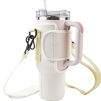 Stanley Cup Accessories 40 oz,Tumbler Accessories,Pouch Water Bottle Holder with Strap Cup Bag,The wrap-Around Beverage Pouch Carrier is Perfect for Hiking and Trekking,offering Convenient Portability