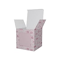 Love & Hearts Valentine's Day Square Gift Boxes and Party Favors