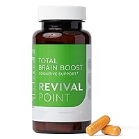 Nootropic Brain Support Supplement with 340% Better Curcumin, Resveratrol– Includes 6 Science Backed Ingredients Proven as Brain Supplements for Memory & Focus - Dr Formulated Nootropic - 1 Bottle
