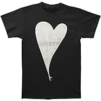 Smashing Pumpkins Men's Initial Heart Tee (Black) T-Shirt Black