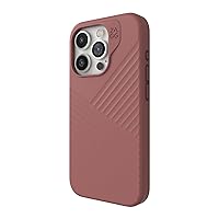 ZAGG Denali Snap iPhone 15 Pro Case - Drop Protection (16ft/5m), Dual Layer Textured Cell Phone Case, No-Slip Design, MagSafe Phone Case, Rust Brown