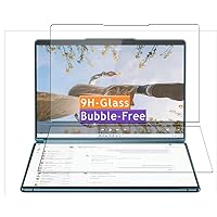Vaxson Tempered Glass Screen Protector, compatible with Lenovo Yoga Book 9i 13.3
