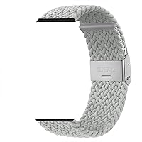 for Garmin Quickfit Watch Band 26mm Braided Nylon WatchBands (Color : Gray, Size : Quickfit 26mm)