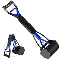 UPSKY Pooper Scooper for Large Small Dogs, Folding Dog Poop Scooper, Durable Spring and Premium Materials，Easy to Use for Grass, Dirt, Gravel Pick Up Shovel
