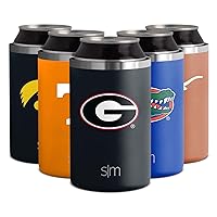 Simple Modern Officially Licensed Collegiate University Can Coolers for Standard and Slim Cans, Beer, Soda, Seltzer and More | Ranger Collection | 12oz