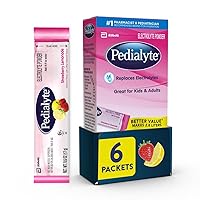 Pedialyte Electrolyte Powder Strawberry Lemonade, 6 Ct