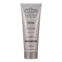 Il Salone Milano Professional Iconic Cream Mask for Normal to Dry Hair - Deep Conditioning Cream - Moisturizes and Adds Shine (8.55 Oz.)